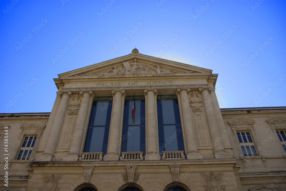 Obraz premium palais de justice nice 2