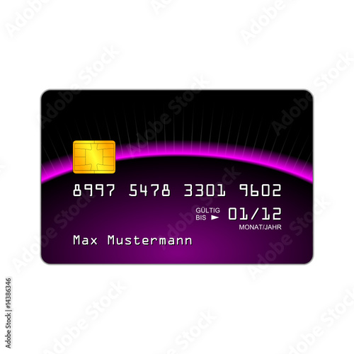 karte blanko max mustermann pink