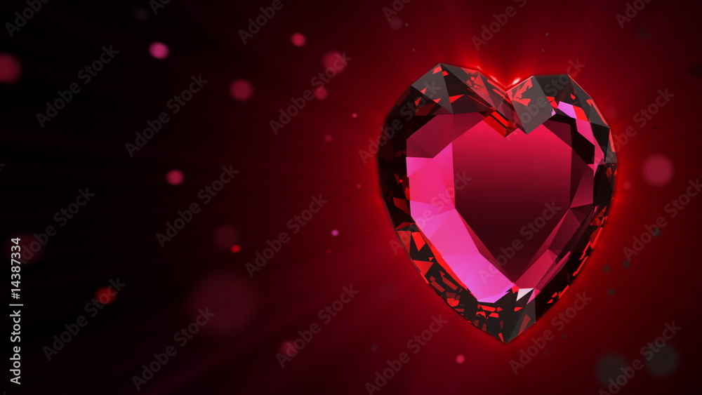 Ruby heart