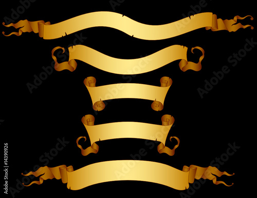set of ribbons