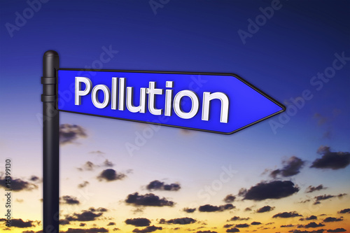 3d sign pollution