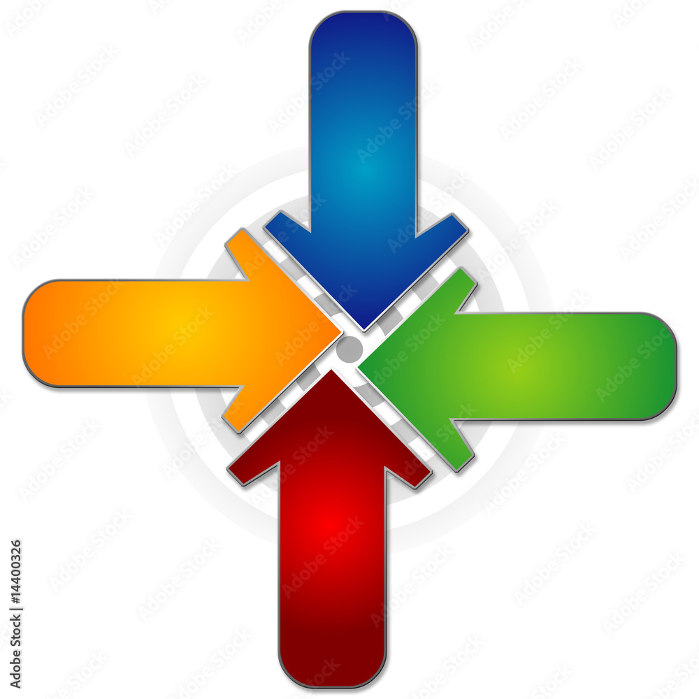Color arrows