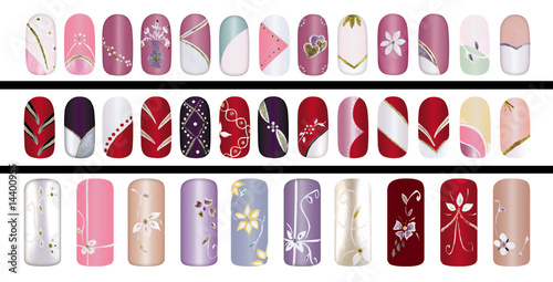 Nail design.
