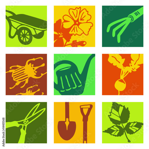 pop-art objects - jardin potager