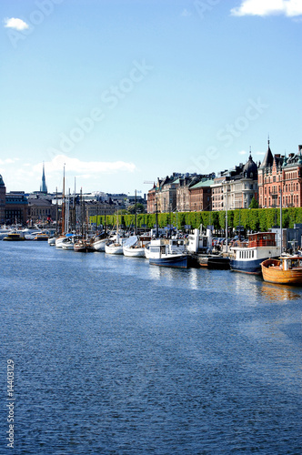 Stockholm vom Wasser © Stockwerk-Fotodesign