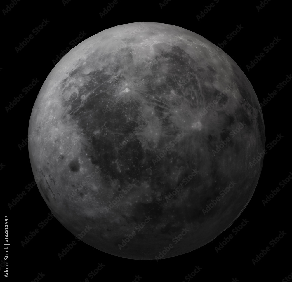 Dark side of the Moon - high resolution image Dark side of the Moon - high resolution image