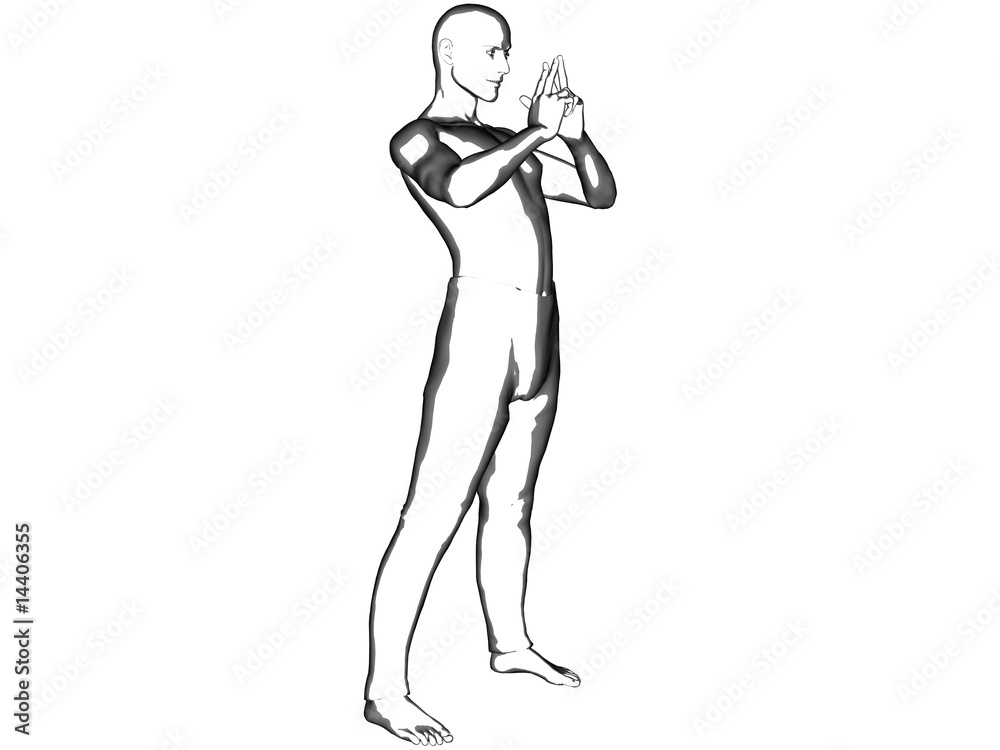 Fototapeta premium Männerpose