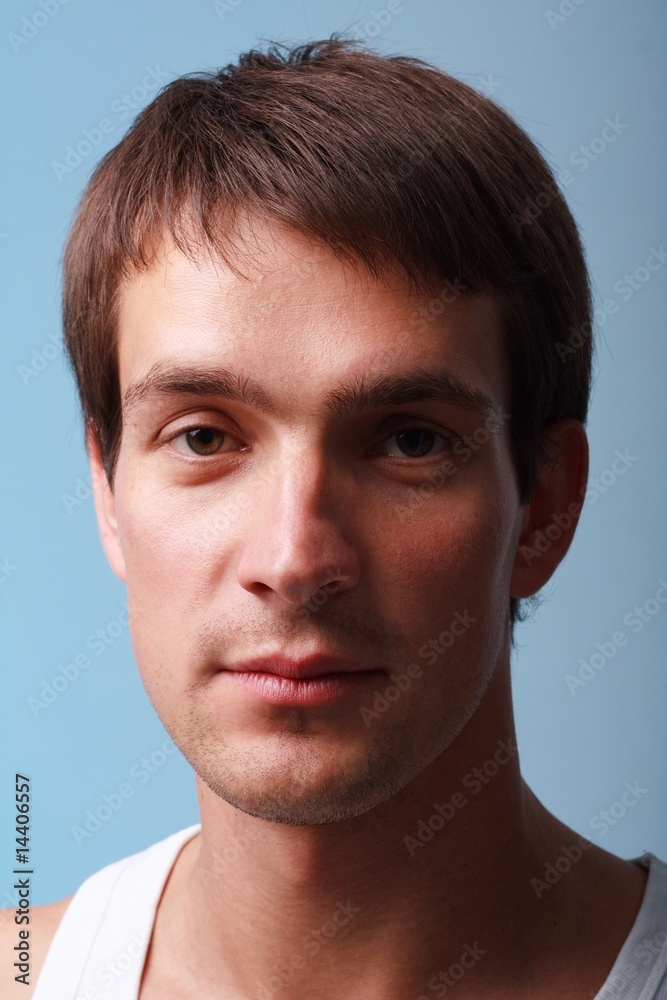 Obraz premium Young man close up