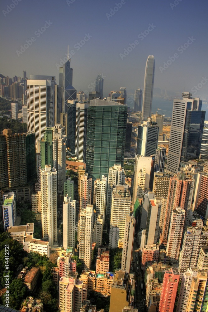 Fototapeta premium Hong Kong / Hongkong - China - Skyline