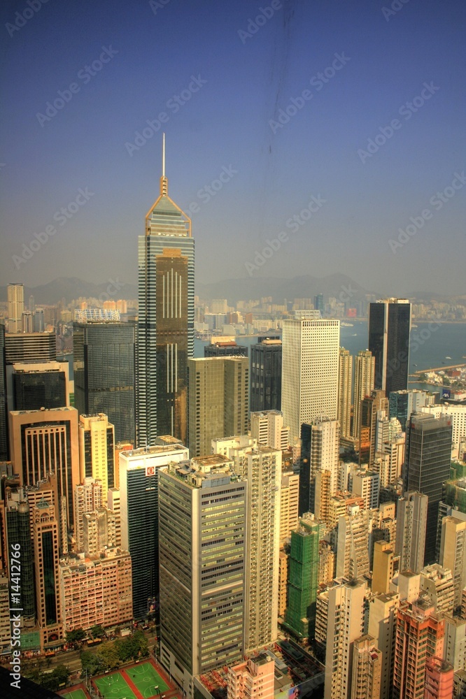Fototapeta premium Hong Kong / Hongkong / China - Skyline