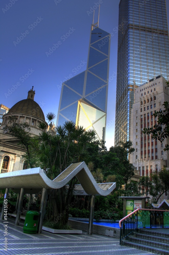 Obraz premium Hong Kong / Hongkong - China - Skyline