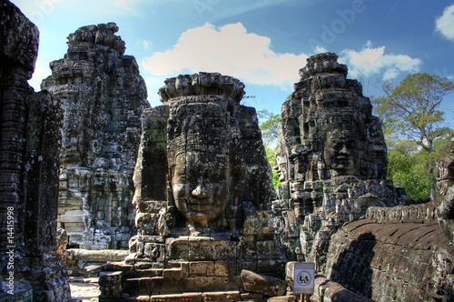 Wat Bayon  Angkor Wat  - Siam Reap - Cambodia   Kambodscha