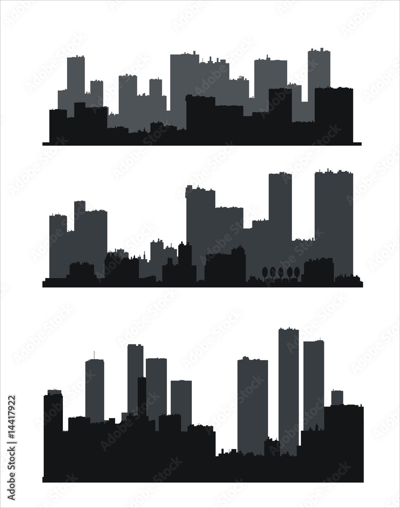 building silhouettes