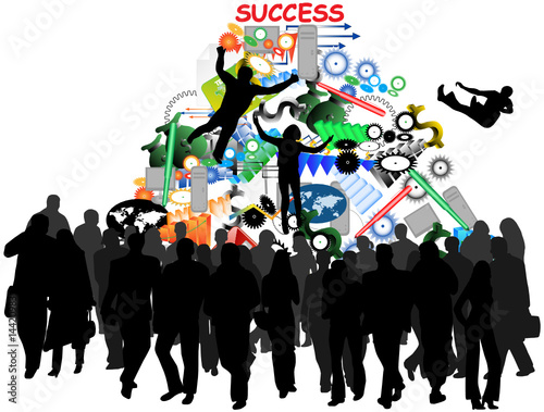 Illustration of success