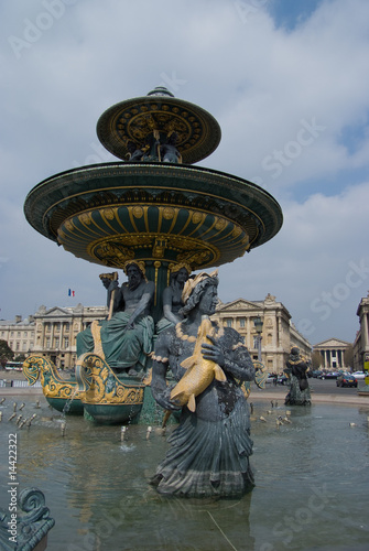 Fountain in La Concorde