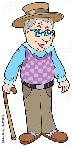 Grandpa with hat