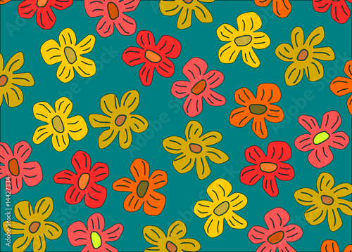 Fond floral