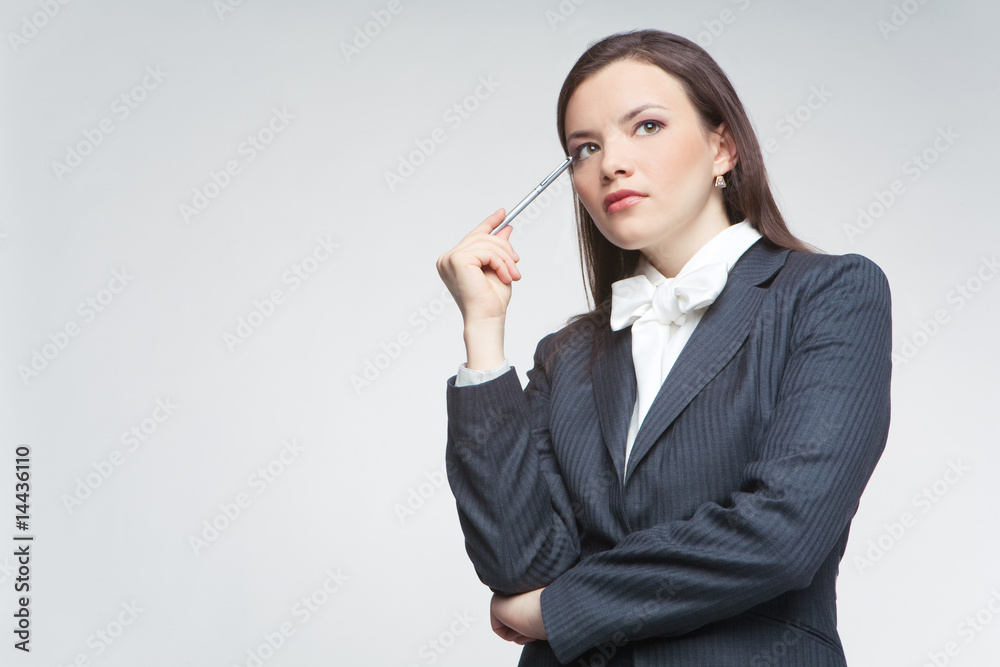 The business woman The business woman