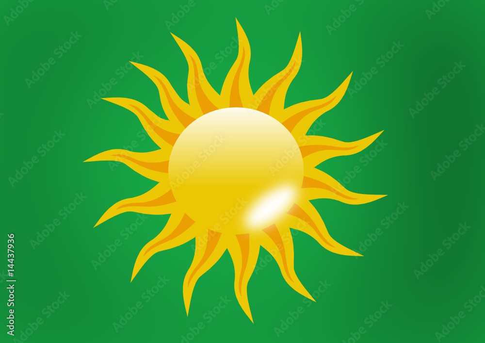 Sonne mit Hintergrund Sonne mit Hintergrund