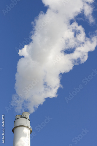 Smoking chimney