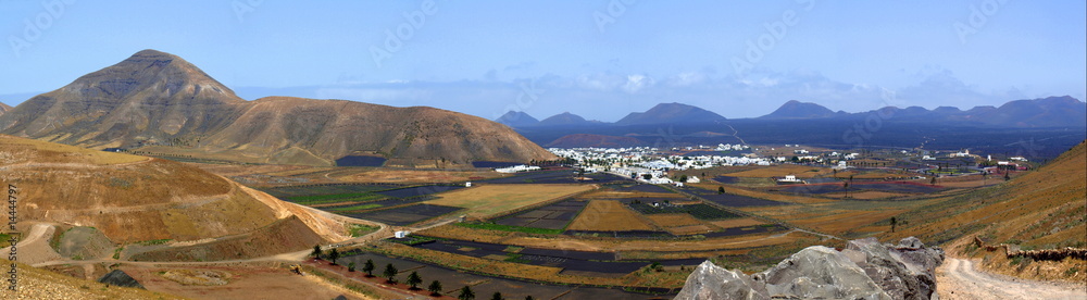 Fototapeta premium Lanzarote, Panorama