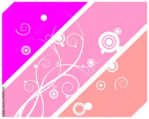 abstrakter floraler hintergrund