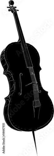 Violoncello Vector 02