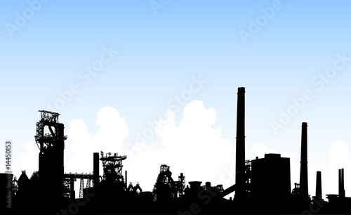 Industrial skyline