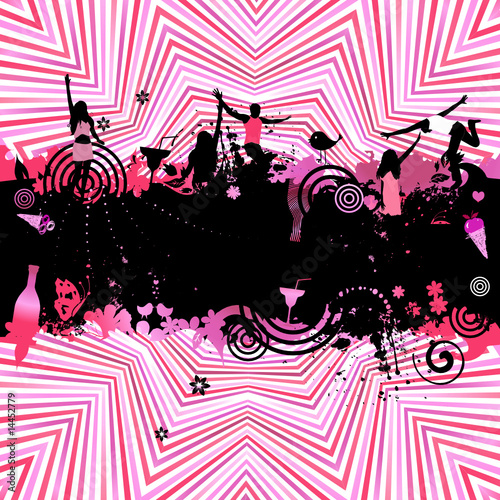 Party background for your design