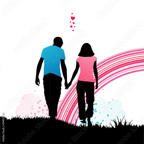 Romantic walk