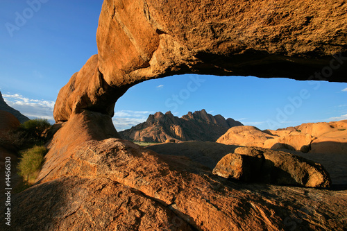 Massive granite arch, Spitzkoppe, Namibia, southern Africa