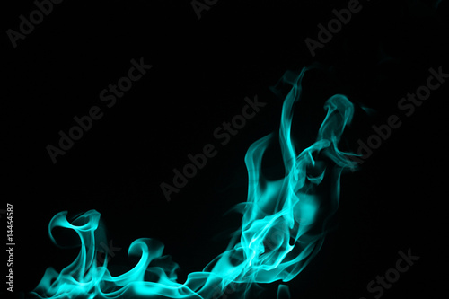 blue flame