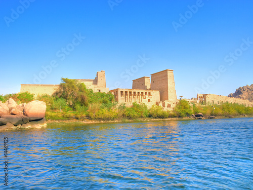 Isis Temple at Philae Island, Egypt