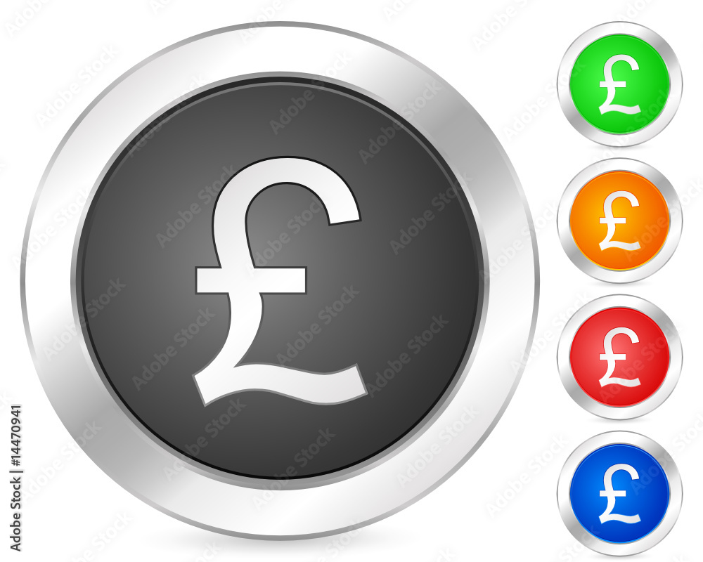 computer icon british pound computer icon british pound
