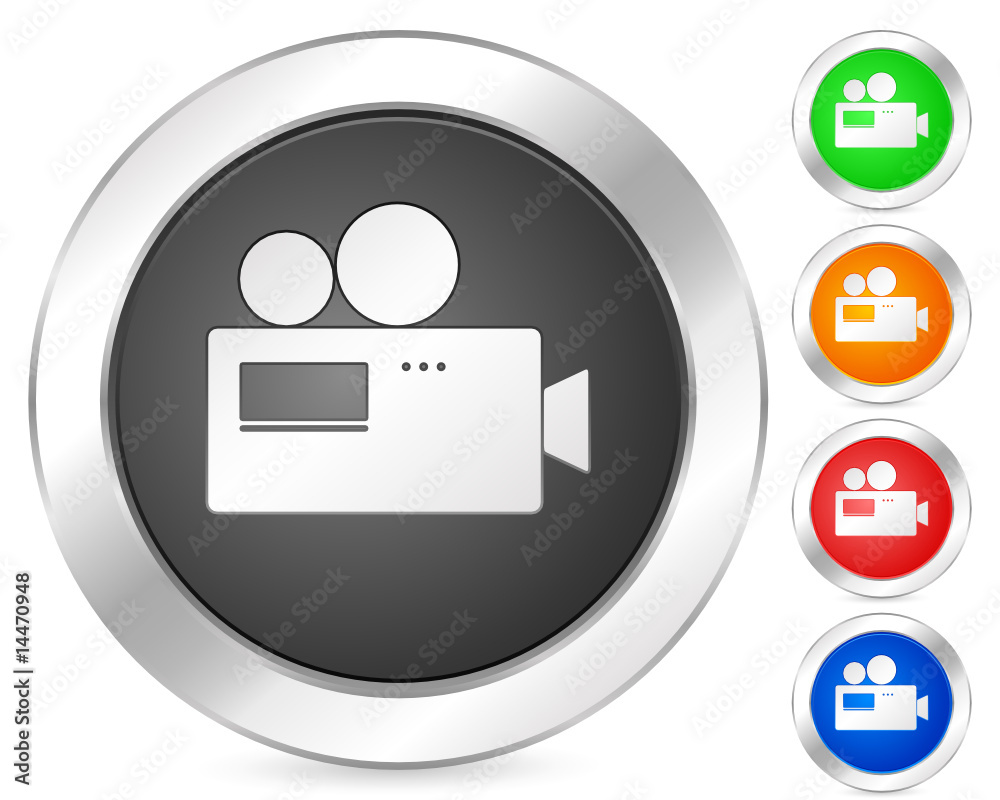 computer icon camera computer icon camera