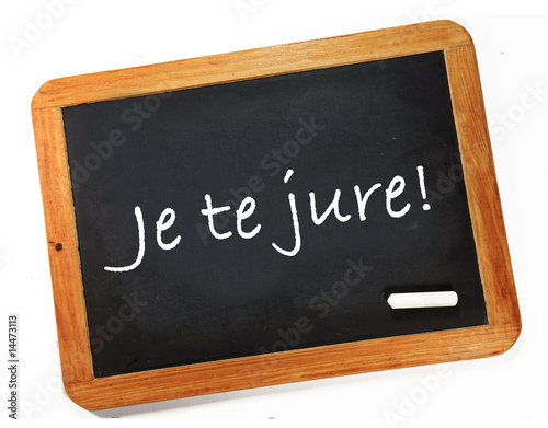 фотографія je te jure
