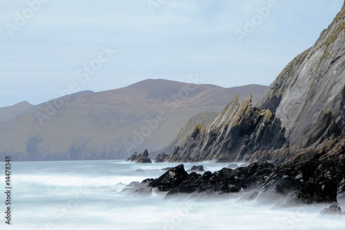 Ireland seashore at Dingle peninsula