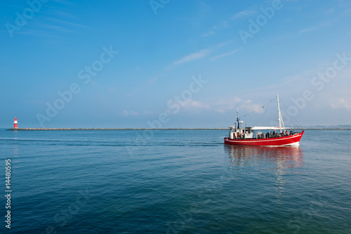 Fischerboot im Hafen