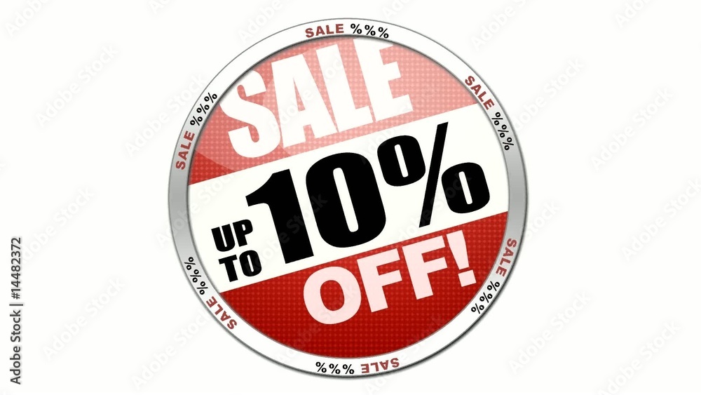 sale 10% off