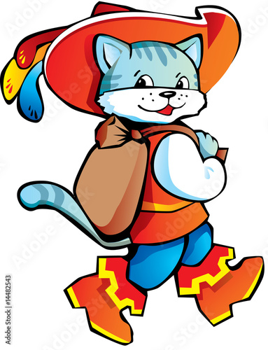 happy Puss in Boots