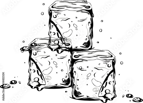 Eiswürfel, ice cubes