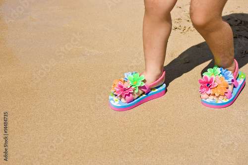 Child Flip Flops - with clipping path