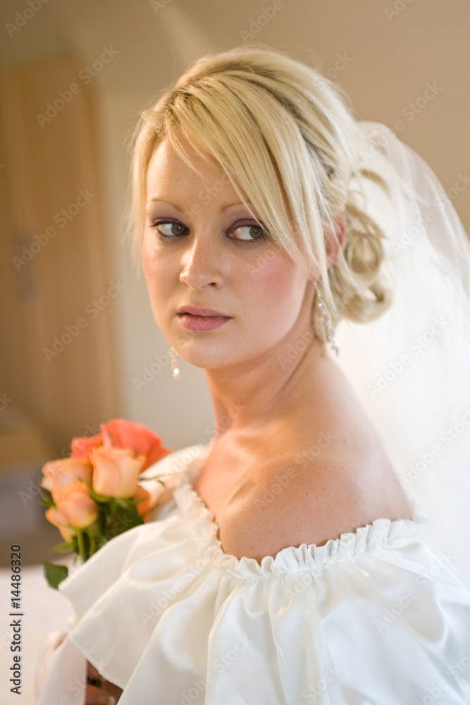 Naklejka premium Bride