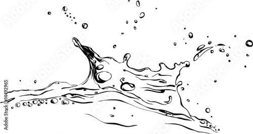Wasser, Tropfen, Splash