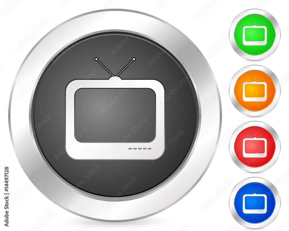 computer icon TV computer icon TV