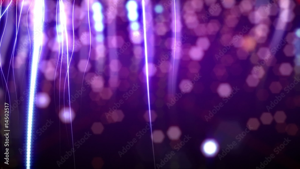Purple confetti loop