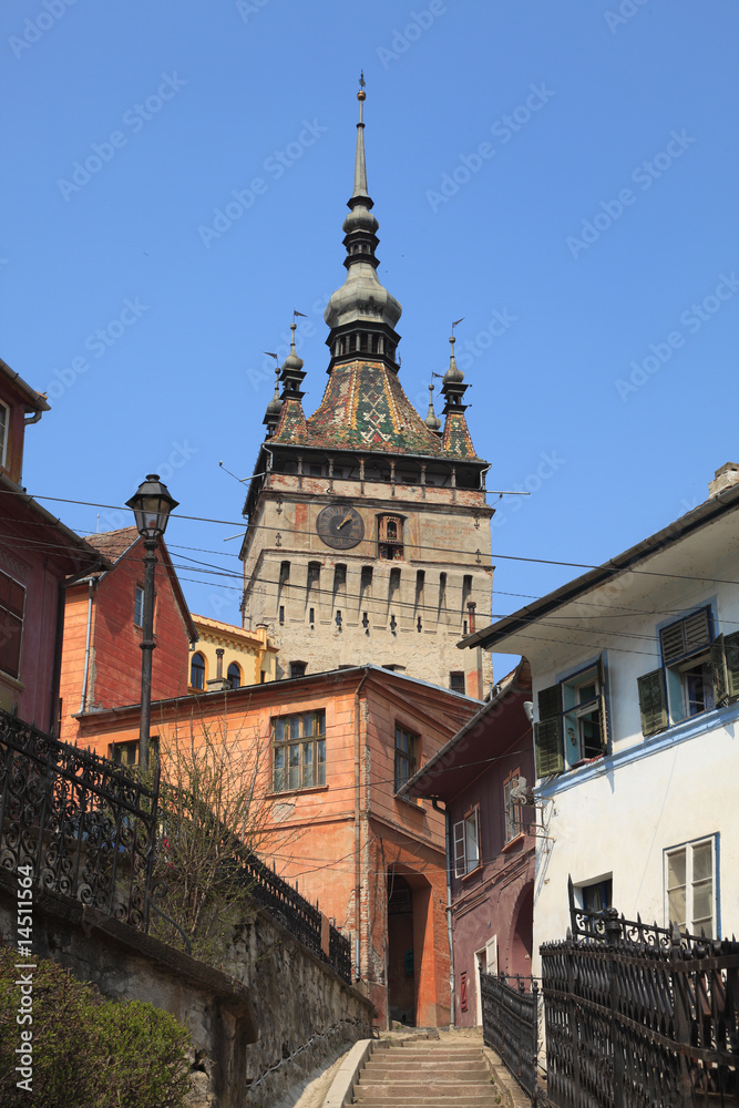 Obraz premium Clock Tower-Sighisoara,Romania