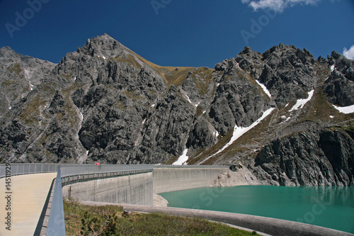 Staumauer Lünersee