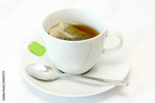 Wallpaper Mural Teebeutel mit Tasse Torontodigital.ca