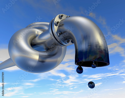 pipeline with knot